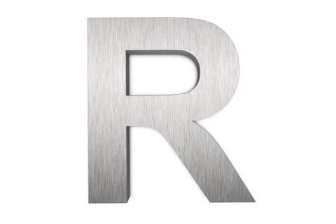 Letter r Stock Illustration