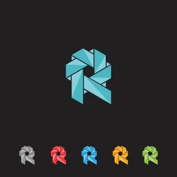 Letter R Stock Illustration