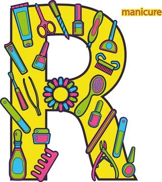 Letter R Stock Illustration