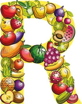 Letter R Stock Illustration