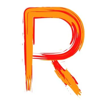 Letter R Stock Illustration