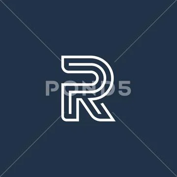 Professional Polygonal RP Letter Logo Design For Your Business - Brand  Identity