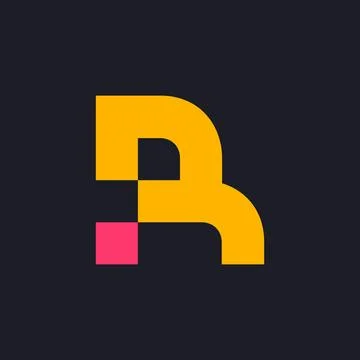 Letter R logo Stock Illustration