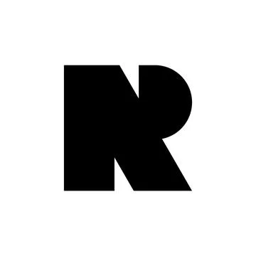 Letter R logo Stock Illustration
