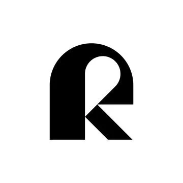 Letter R logo Stock Illustration