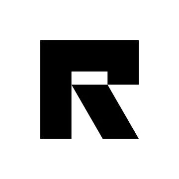 Letter R logo Stock Illustration