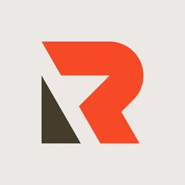 Letter R logo Stock Illustration