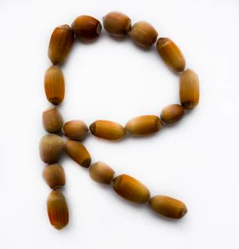 Letter r. Stock Photos