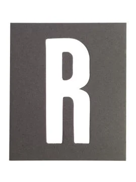 Letter r Stock Photos