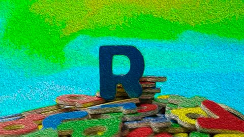 Letter R Stock Photos