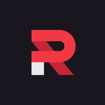 Letter R vector logo design template Stock Illustration