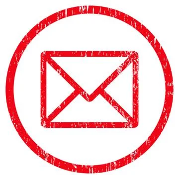 Letter Rounded Grainy Texture Icon 스톡 일러스트