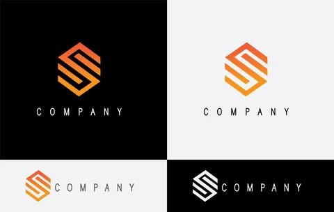 Letter S Creative  logo design brand logo design Stock-Illustration