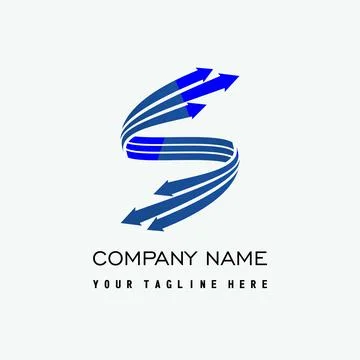 The letter S design is very creative. Stock Illustration