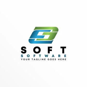 Letter S free logo vector stock. Double abstract design concept. Stock-Illustration