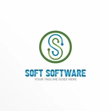 Letter S free logo vector stock. Flip abstract design concept. Stock-Illustration