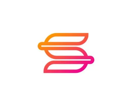 Letter S Icon Logo Design Element (5) Grats Stockgrafik