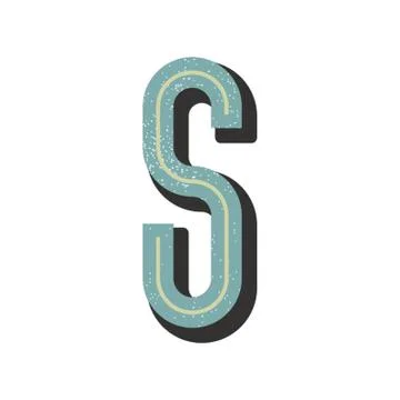 Letter S Stock-Illustration