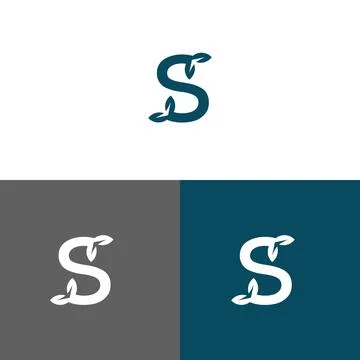 Letter S logo design concept Stock Illustration