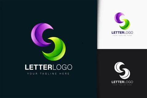 Letter S logo design Stock Illustration