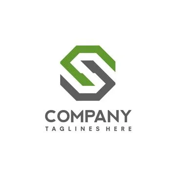 Letter S logo design template elements Stock Illustration
