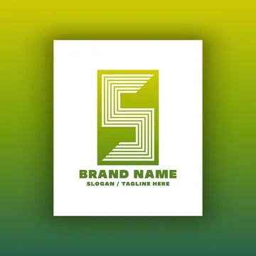 Letter S logo design template イラスト素材