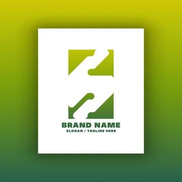 Letter S logo design template イラスト素材
