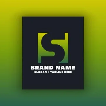 Letter S logo design template イラスト素材