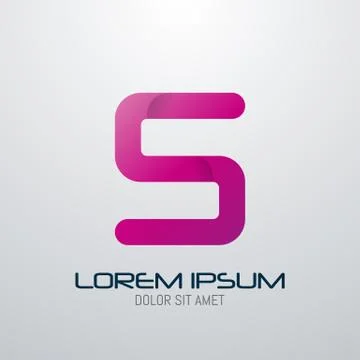 Letter S logo icon design template elements Stock Illustration