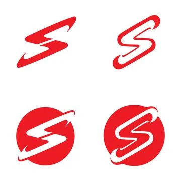 Letter S logo icon design template elements Stock Illustration