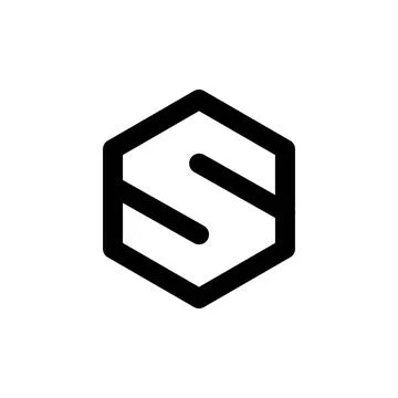 Letter S logo / symbol - vector icon Stock Illustration