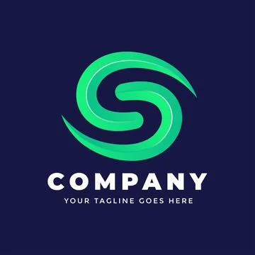 Letter S Logo Template Illustrazione stock