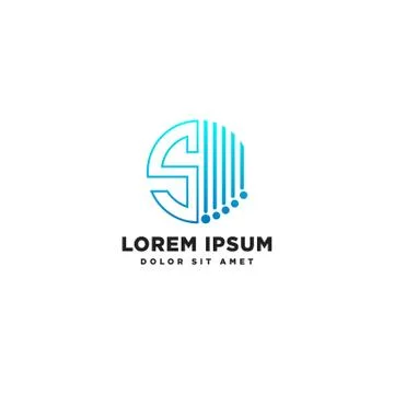 Letter s logo template with shield concept vector illustration icon element Stock Illustration