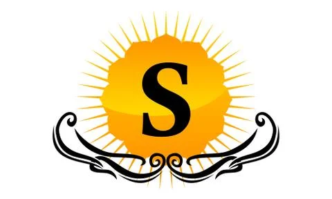 Letter S Modern Logo Solutions Stock-Illustration