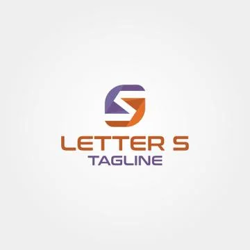 Letter S vector logo design template Stock Illustration