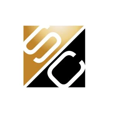 Letter SC Stock Illustration