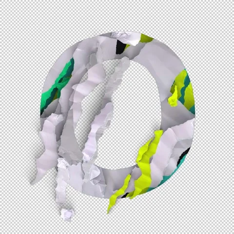 Letter Shred O Stock Footage 293925679