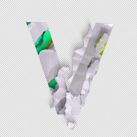 Letter Shred V Stock Footage 293926968