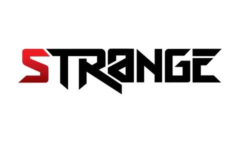 Letter strange design vector symbol Stock Illustration