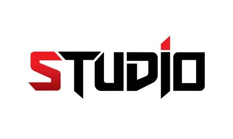 Letter studio design vector system Stock Illustration