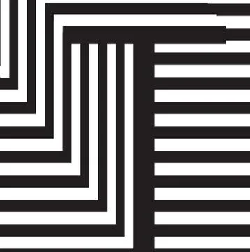 Letter T design template Stock Illustration