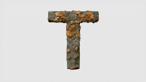 Letter T Stock Footage 306248063