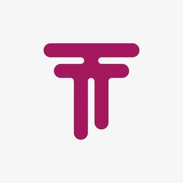 Letter T logo Stock Illustration