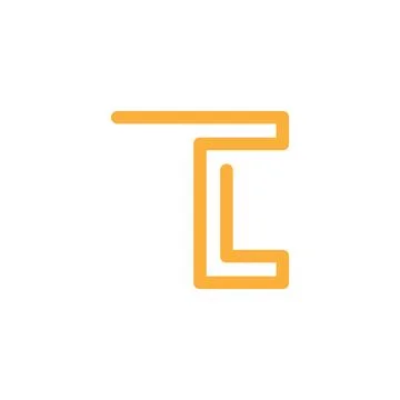 Letter tc logo Stock Illustration