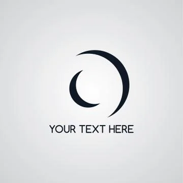 Letter theme logotype Stock Illustration