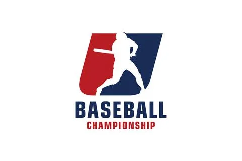 Letter U with Baseball Logo Design. Vector Design Template Elements for Spo.. Stock Illustration