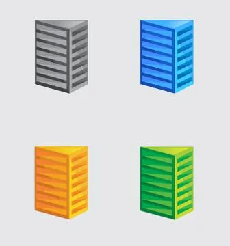 Letter U construction logo template. Stock Illustration