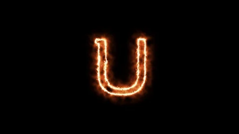 LETTER U Stock Footage 101274433