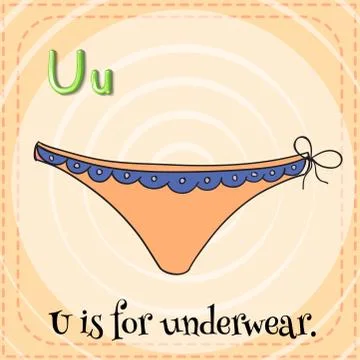 Letter U Stock Illustration