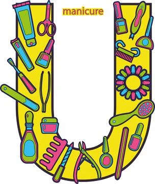 Letter U Stock Illustration